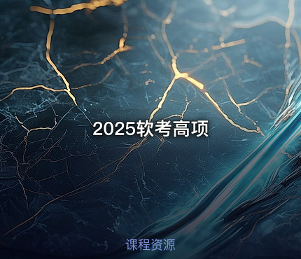 2025软考高项
