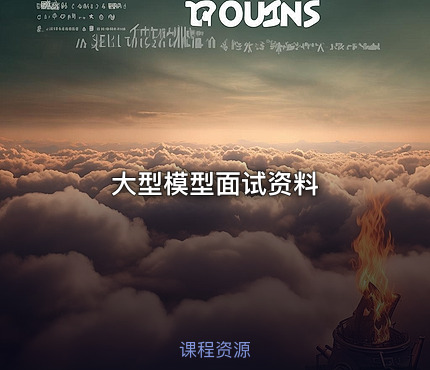 大型模型面试资料