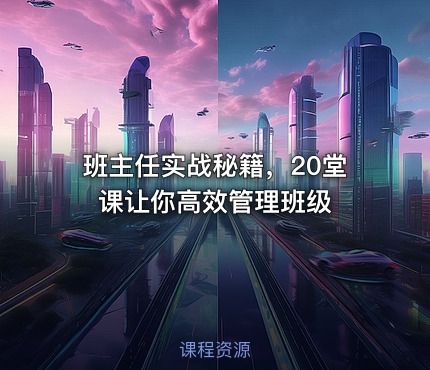 班主任实战秘籍，20堂课让你高效管理班级