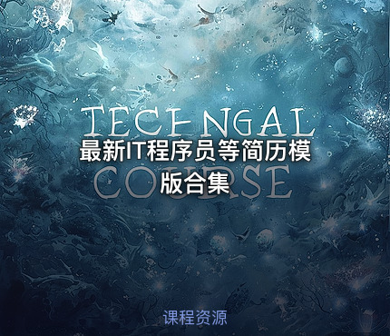 最新IT程序员等简历模版合集