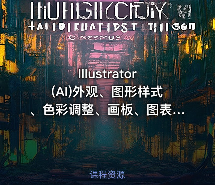 Illustrator(AI)外观、图形样式、色彩调整、画板、图表的应用