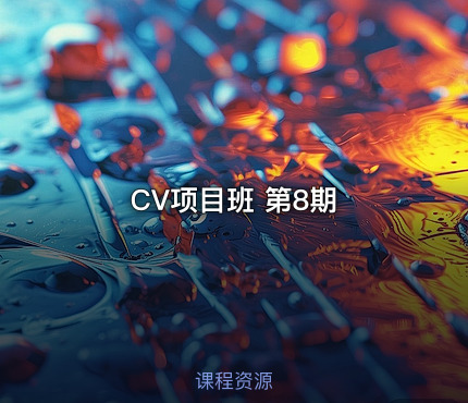 CV项目班 第8期