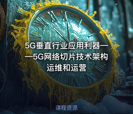 5G垂直行业应用利器——5G网络切片技术架构运维和运营