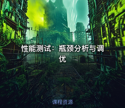 性能测试：瓶颈分析与调优