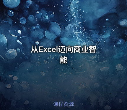 从Excel迈向商业智能