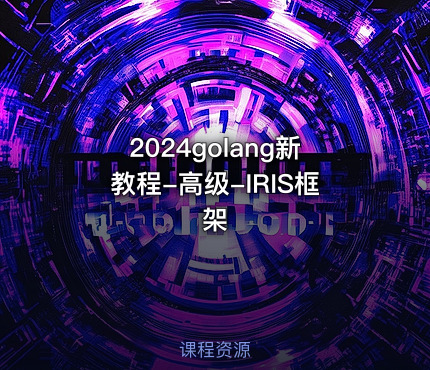 2024golang新教程-高级-IRIS框架