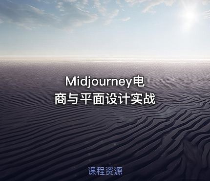 Midjourney电商与平面设计实战