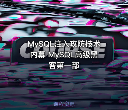 MySQL注入攻防技术内幕 MySQL高级黑客第一部