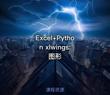Excel+Python xlwings: 图形