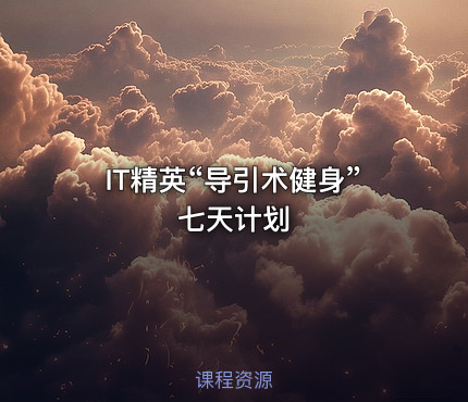 IT精英“导引术健身”七天计划