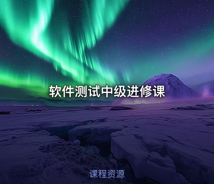 软件测试中级进修课