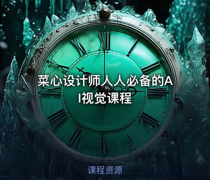 菜心设计师人人必备的AI视觉课程