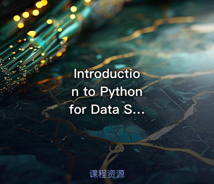 Introduction to Python for Data Science