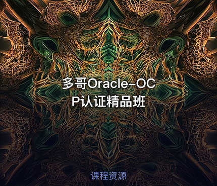 多哥Oracle-OCP认证精品班