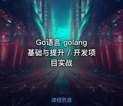 Go语言 golang基础与提升 / 开发项目实战