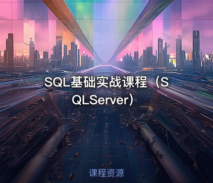 SQL基础实战课程（SQLServer）
