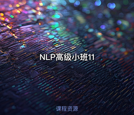 NLP高级小班11