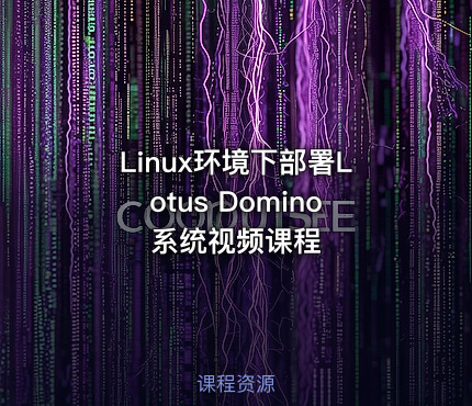 Linux环境下部署Lotus Domino 系统视频课程