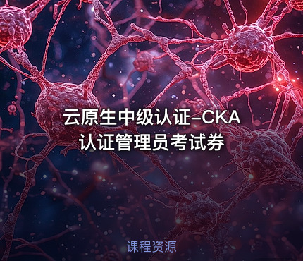 云原生中级认证-CKA认证管理员考试券