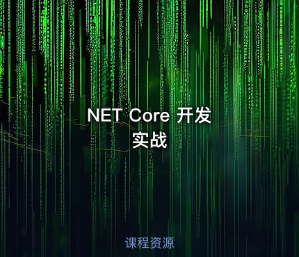 NET Core 开发实战