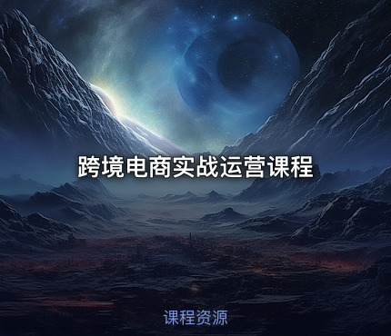 跨境电商实战运营课程