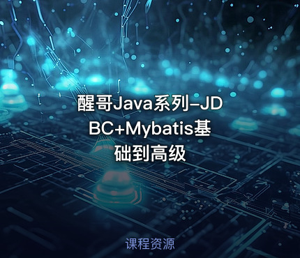 醒哥Java系列-JDBC+Mybatis基础到高级