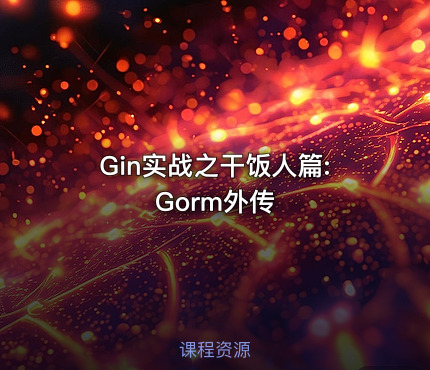 Gin实战之干饭人篇:Gorm外传