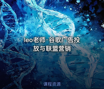 leo老师·谷歌广告投放与联盟营销
