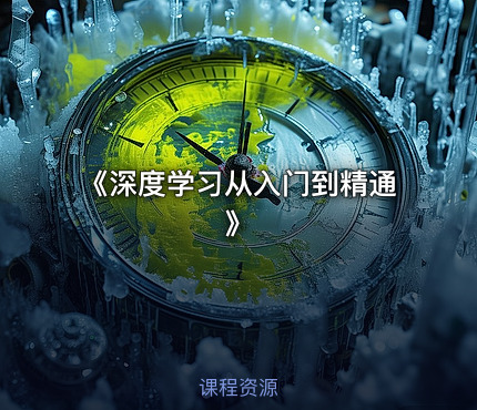 《深度学习从入门到精通》