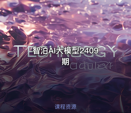 智泊AI大模型2409期