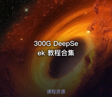 300G DeepSeek 教程合集