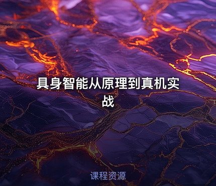 具身智能从原理到真机实战