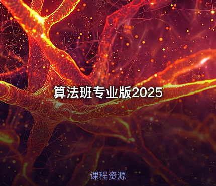 算法班专业版2025