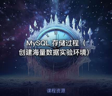 MySQL 存储过程（创建海量数据实验环境）