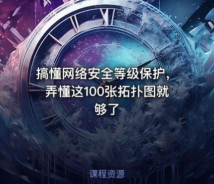 搞懂网络安全等级保护，弄懂这100张拓扑图就够了.pdf