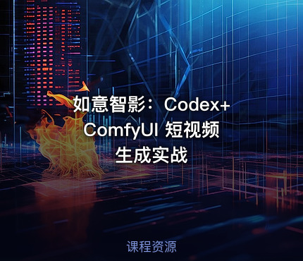 如意智影:Codex+ComfyUI 短视频生成实战