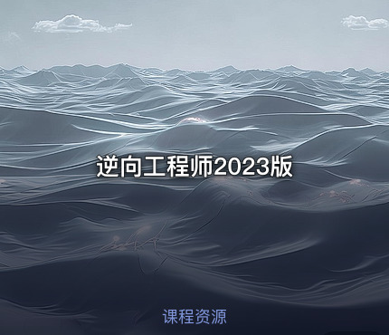 逆向工程师2023版