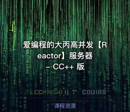 爱编程的大丙高并发【Reactor】服务器 - CC++ 版