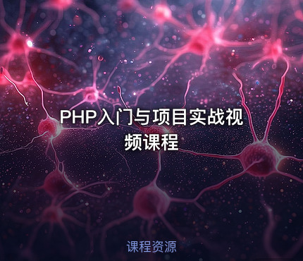 PHP入门与项目实战视频课程