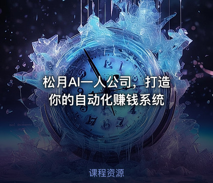 松月AI一人公司，打造你的自动化赚钱系统