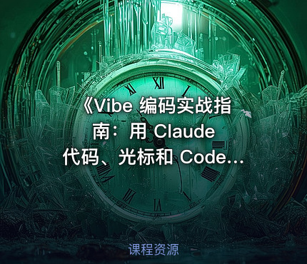 《Vibe 编码实战指南：用 Claude 代码、光标和 Codex 快速构建全栈应用》