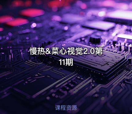 慢热&菜心视觉2.0第11期