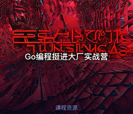 Go编程挺进大厂实战营
