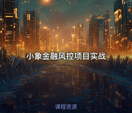 小象金融风控项目实战
