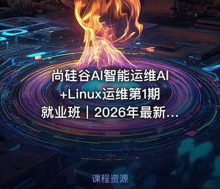 尚硅谷AI智能运维AI+Linux运维第1期就业班｜2026年最新版｜AI运维工程师SRE特训营-智能运维同步班