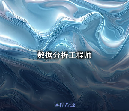 数据分析工程师