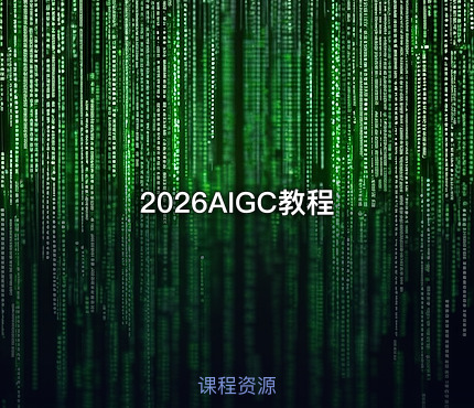 2026AIGC教程