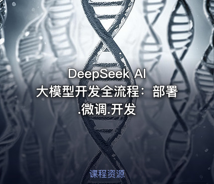 DeepSeek AI大模型开发全流程：部署.微调.开发