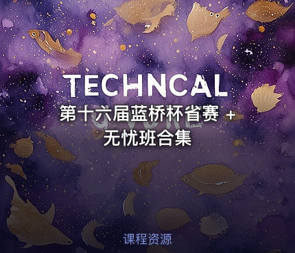 第十六届蓝桥杯省赛 +无忧班合集