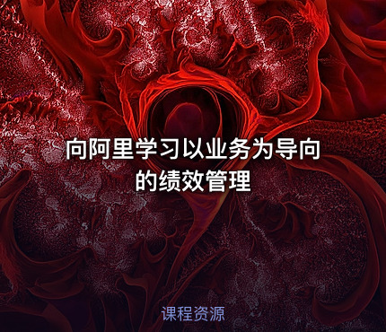 向阿里学习以业务为导向的绩效管理